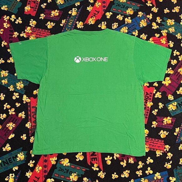 ’13 Introducing XBOX One Official Launch Promo Green Tee Shirt / Size L - Picture 2 of 5